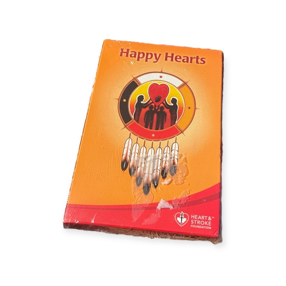 RARE Happy Hearts Card Game Heart & Stroke Indigenous Artwork FACTORY SEALED